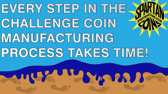 custom challenge coin manufacturing steps